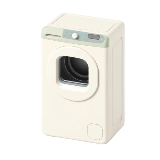 Isometric illustration of a clothes dryer